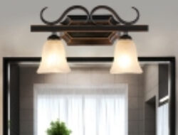 2 Light Bathroom Fixture