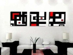 Abstract Wall Art For Living Room