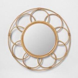 3D Visualizer : Target | Target Home Decor, Rattan, Mirror within Borders For Walls Living Room