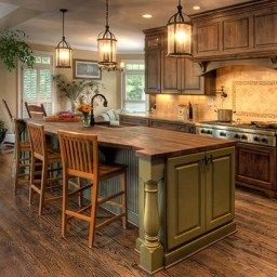 50 Popular Rustic Kitchen Cabinet Should You Love | Modern intended for Brown Kitchen Ideas