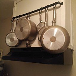 Amazon: Customer Reviews: Castro 30 Inches Long Wall throughout Hanging Pot Rack Ideas For Small Kitchens