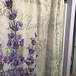 Amazon: Lavender Shower Curtainambesonne, Vintage for Kids Bathroom Accessories Sets