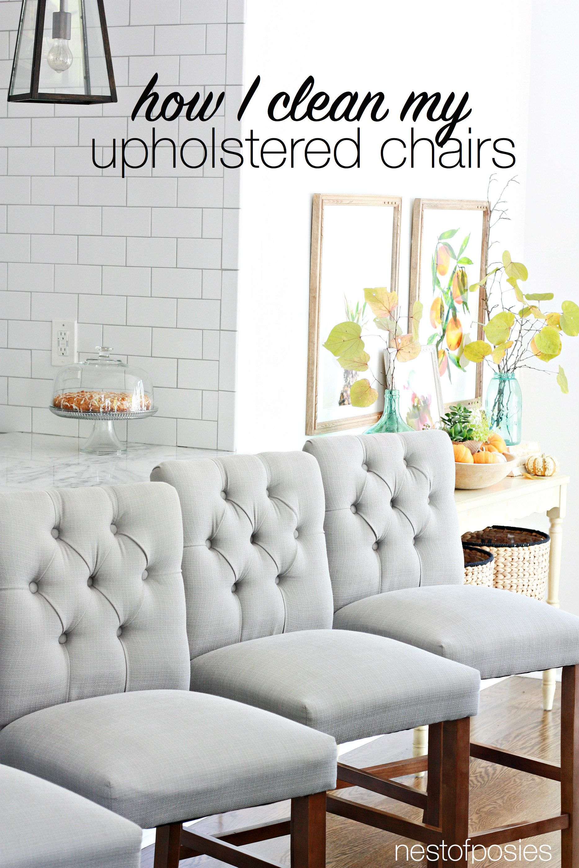 How To Clean Upholstered Chairs | Upholstered Chairs in How To Clean Upholstered Furniture