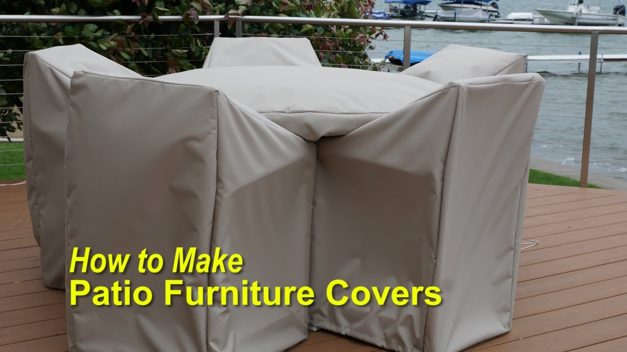 How To Make Patio Furniture Covers inside Slipcovers For Outdoor Furniture