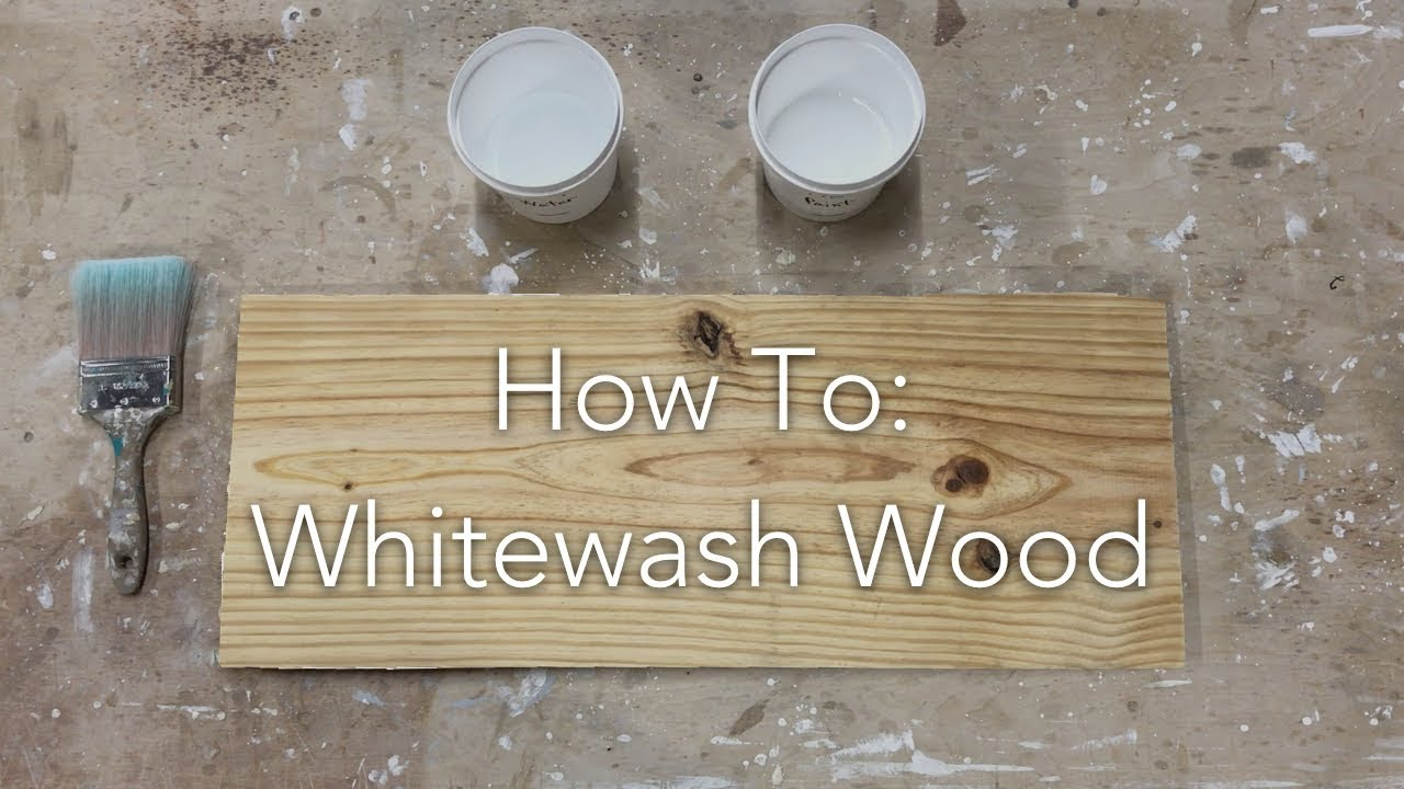 How To Whitewash Wood regarding How Do You Whitewash Furniture