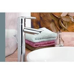 Lavatory Faucet, Grail™ Series, Centerset, Chrome Finish for Chrome Single Handle Bathroom Faucet