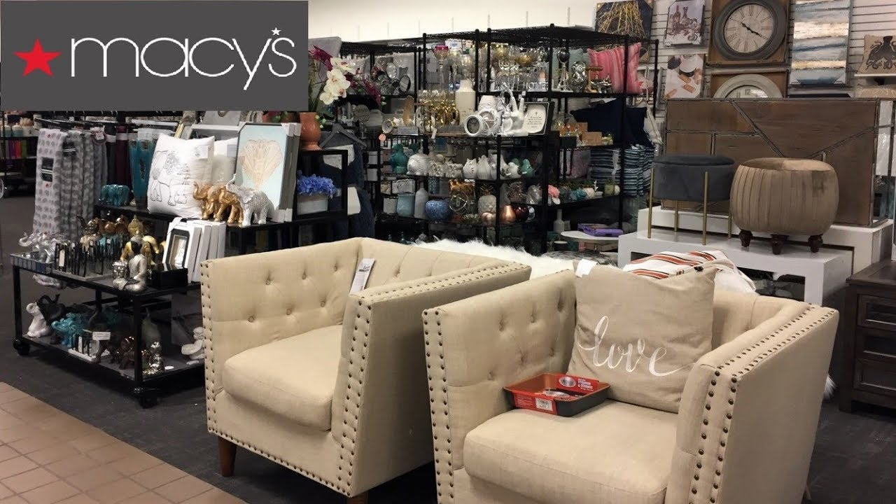 Macy'S Furniture Chairs Fall Home Decor - Shop With Me Shopping Store Walk  Through 4K regarding Macys Furniture Outlet Locations