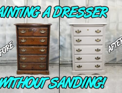 How To Spray Paint Furniture Without Sanding
