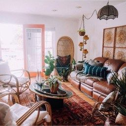 Perfectly Bohemian Living Room Design Ideas 36 | Living Room regarding Boho Chic Living Room