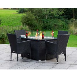 Sales Outdoor Heating &amp; Cooling - Patio, Lawn &amp; Garden with Patio Furniture With Fire Pit Table