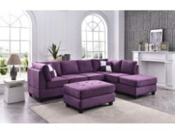 Purple Sofas Living Rooms