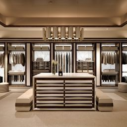 14 Walk In Closet Designs For Luxury Homes | Luxury Closets throughout Bedroom With Dressing Room Design