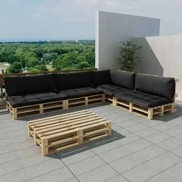 15-Tlg. Loungesofa-Set Mit Kissen Dcor Design Farbe (Kissen intended for Latest Outdoor Furniture Design