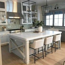 20+ Perfect Farmhouse Kitchen Decorating Ideas For 2018 in Kitchen Design 2018