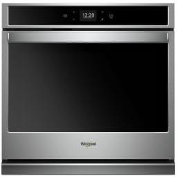 30&quot; 5.0 Cu. Ft. Stainless Steel Smart Electric Wall Oven with Kitchen Design With Wall Oven And Cooktop
