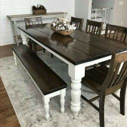 32 Inspiring Farmhouse Black Table Design Ideas To Manage within Furniture Dining Table Design