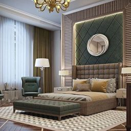 32 Nice Luxury Bedroom Design Ideas Looks Elegant for Bedroom With Living Room Design