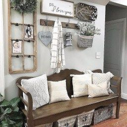 33 Awesome Country Farmhouse Living Room Design Ideas To with Interior Design Living Room Country Style