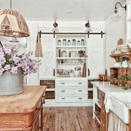 35 Inspiring White Farmhouse Style Kitchen Ideas To Maximize throughout Small Farmhouse Kitchen Design