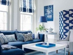 Living Room Design Ideas Blue