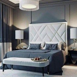 46 Stunning Luxury Bedroom Design Ideas To Get Quality Sleep in Art Deco Design Bedroom
