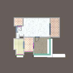 4D Floor Plan within One Bedroom Floor Plan Design