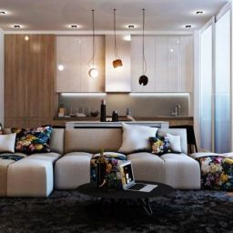 55+ Unique Modern Living Room Ideas For Your Home | Living regarding Colorful Living Room Design Ideas