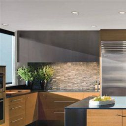 Backsplash| Contemporary &gt; Kitchens | Luxe Source (With intended for Monochromatic Kitchen Design
