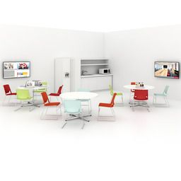 Haworth - Idea Starter 188 - Design Intent: Public Space inside Innovative Office Furniture Design