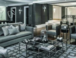 Elongated Living Room Design