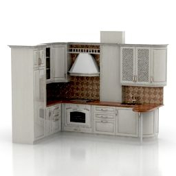 Kitchen 3D Model | Kitchen 3D Model, Kitchen Furniture with Kitchen Design Cleveland Ohio