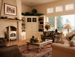 Living Room Plus Kitchen Design
