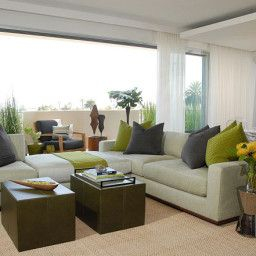 Living Room Design Tips | Rumah, Ruangan, Lantai throughout Green Couch Living Room Design