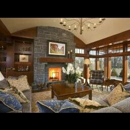 Lovely Living Room | Lake House Interior, Country Living for Living Room Design Without Fireplace
