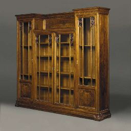 Modèle Junko' Glazed Walnut Cabinet Designedlouis for Wood Furniture Design Cupboard