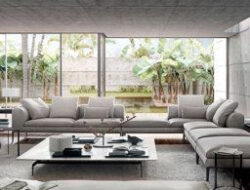 Living Room Design With Sectional Sofa