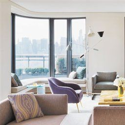 Modern Neutral Formal Living Room | Modern &gt; Living Rooms for Interior Design Neutral Living Room