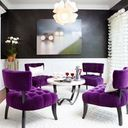 Purple Design Ideas, Pictures, Remodel, And Decor - Those with Purple Living Room Design Ideas