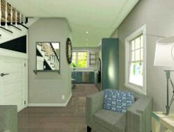 Apple Green Living Room Design