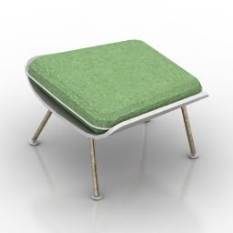Seat Eero Saarinen Design Free 3D Model - .3Ds, .Gsm throughout Eero Saarinen Objects And Furniture Design