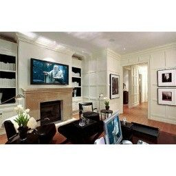 Wall Panel Wainscoting, Mdf Kit 96&quot;H X 96&quot;L (Four Tier for Living Room Design Kit
