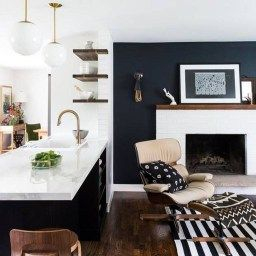 20+ Innovative Black White Wood Kitchens Design Ideas (With throughout Kitchen Design Furniture Look