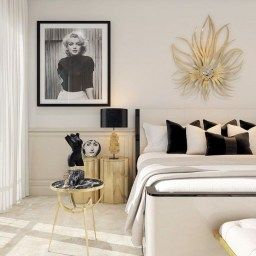 30+ Romantic Black And White Bedroom Ideas You Will Totally in Deco Bedroom Design