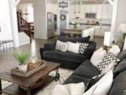 Modern Rustic Living Room Design