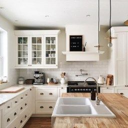 38 Stunning Kitchen Decoration Ideas With Rustic Farmhouse in Affordable Kitchen Design Ideas