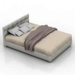 3D Model Bed | Category: Beds &amp; Shkaps | Bed pertaining to Italian Bed Design Furniture
