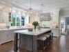 46 Luxury White Kitchen Design Ideas To Get Elegant Look inside Kitchen Design Dark Floor