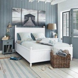 48 Lovely Nautical Themed Bedroom Decor Ideas | Coastal with Nantucket Style Furniture Design