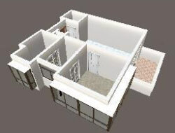 House Design Plan 2 Bedroom