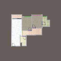 4D Floor Plan with 1 Bedroom House Plan Design